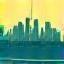 Cities connected icon